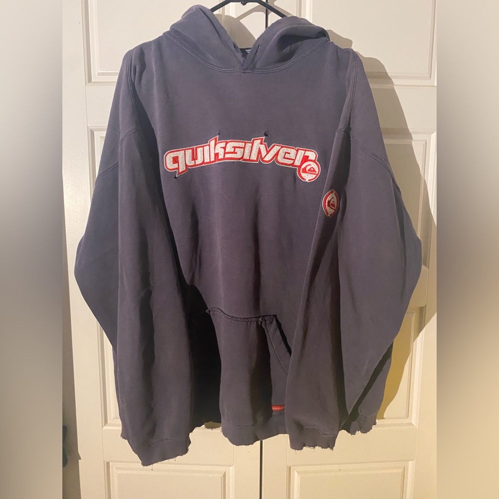 Vintage Quicksilver Distressed Hoodie
